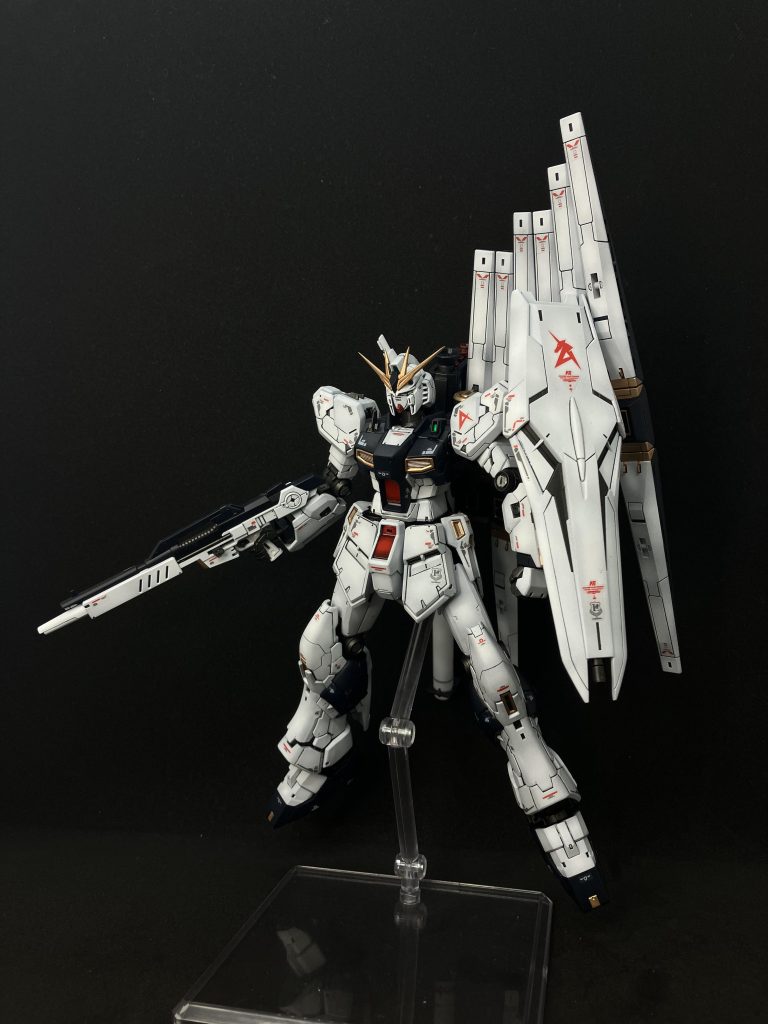 特にスタイルはいじっていません。元々の造形が素晴らしいキットです。