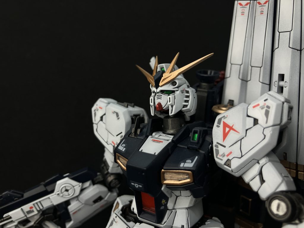 赤の部分をクリアーレッドのキャンディ塗装にしてみました。