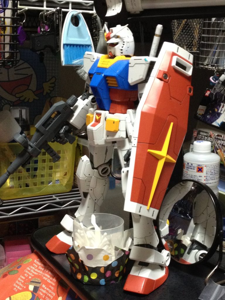 デカール貼ってません。