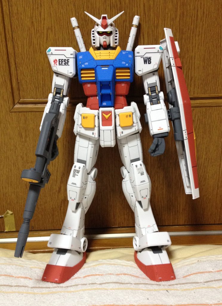 でかすぎて撮影ブースに入らない。