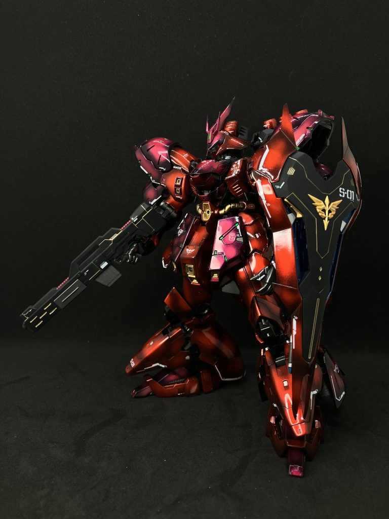 初めてキャンディグラデーション塗装に挑戦しました。