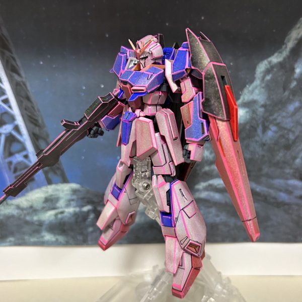 D*ン様 HG ゼッツー　HGゼータガンダムバイオ HG ゼータガンダム」が赤く光る“バイオセンサーイメージカラー