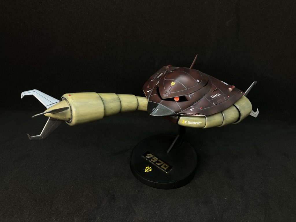 塗装も一様、こだわってグラデーションかけました。