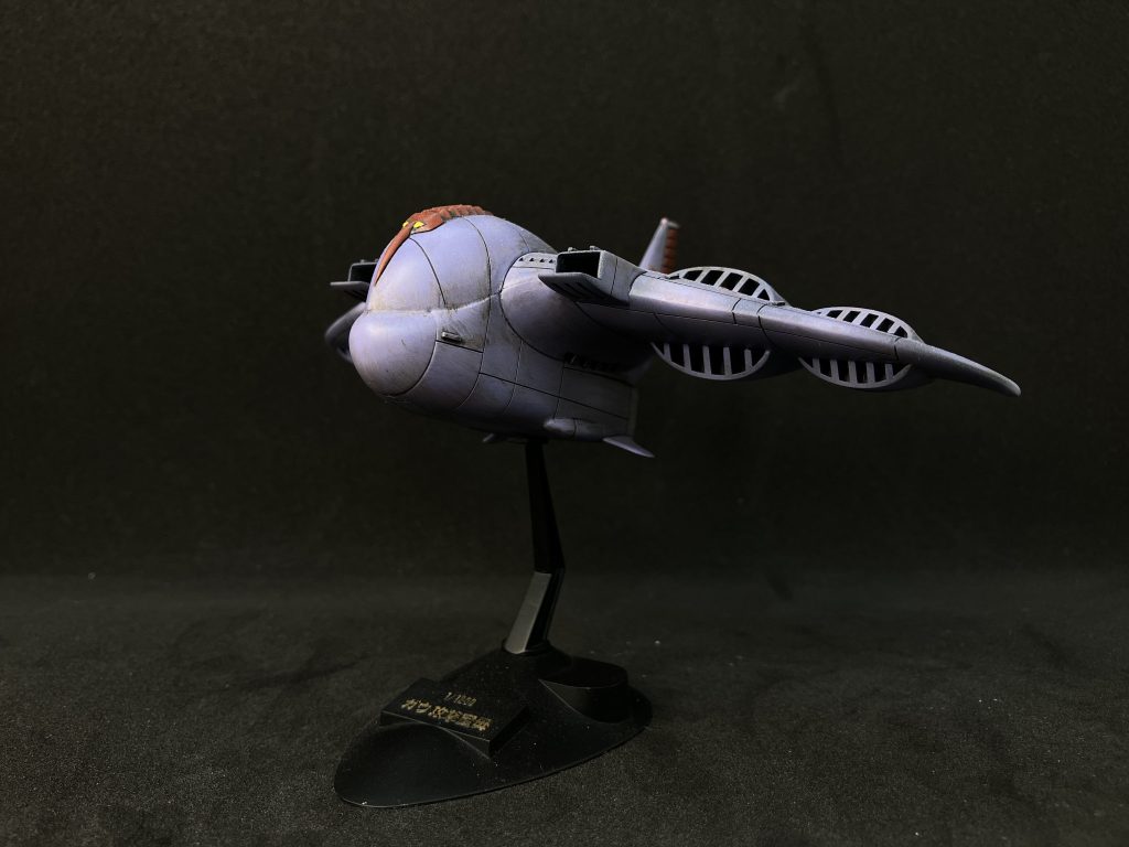 合わせ目はしっかり消しました。