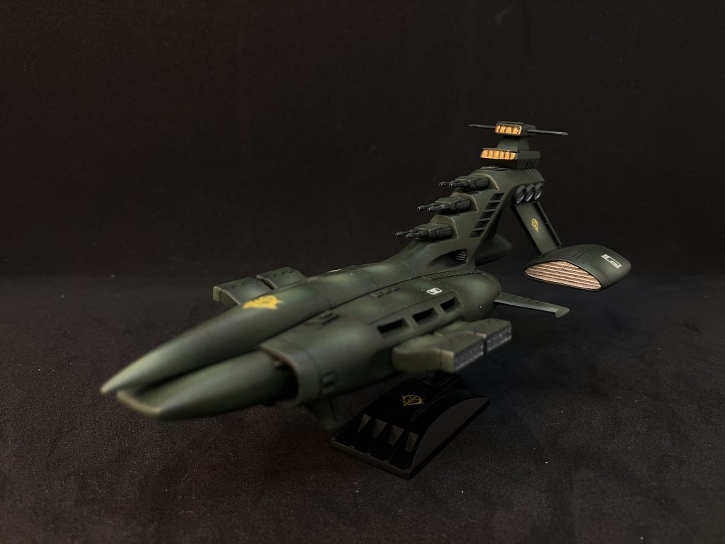 若干のスジ彫りとプラ板工作。（いつも通り）まだ、あまり上手では無い（泣）