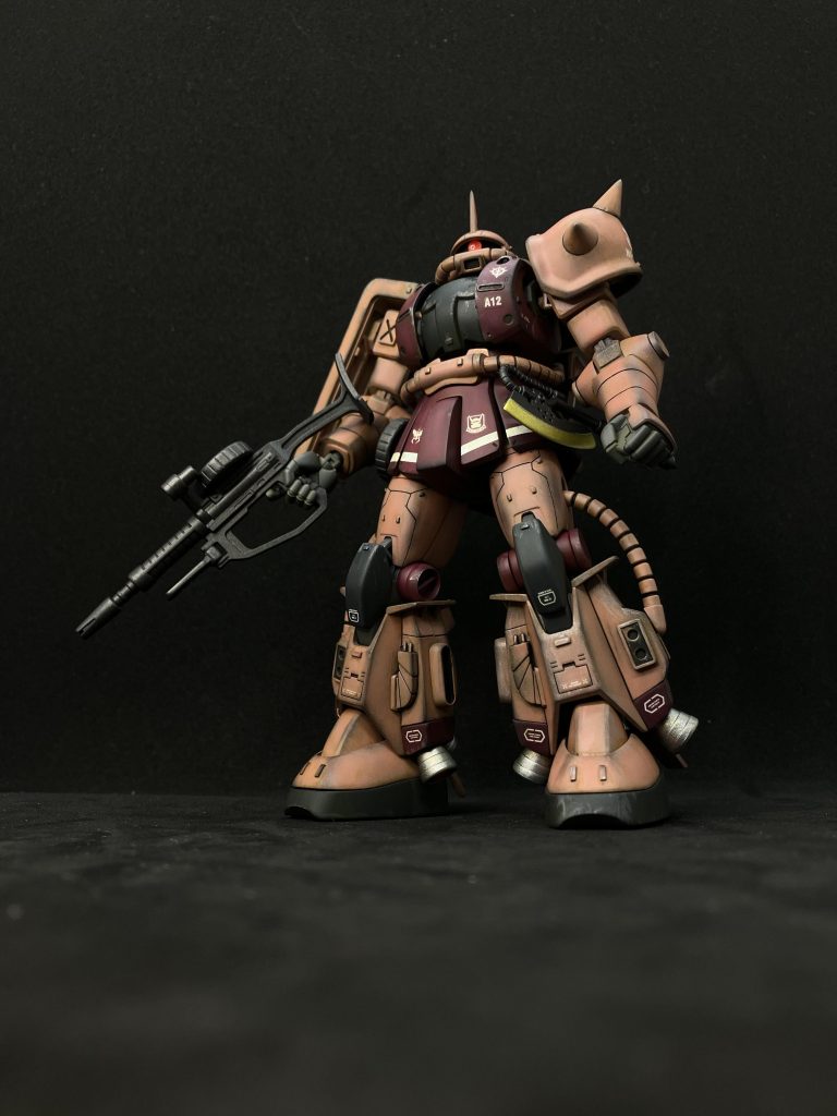 スジ彫りもORIGIN風に