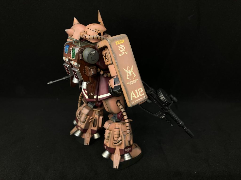 デカールも何となく雰囲気で!あまりセンスが無い(泣)