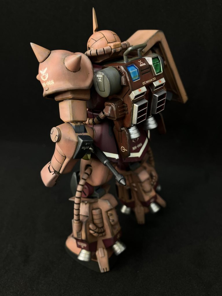 高機動型のザクもカッコいいですね!