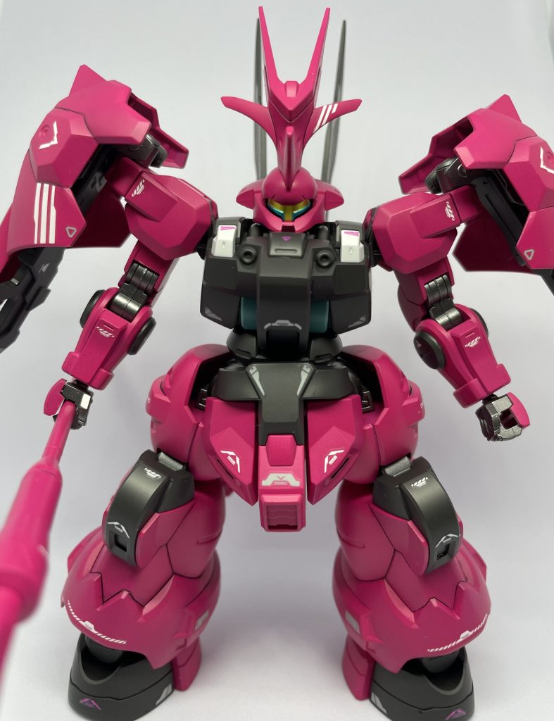 追加装備セットきたら実戦仕様のクリアパーツつけて飾っておきます。