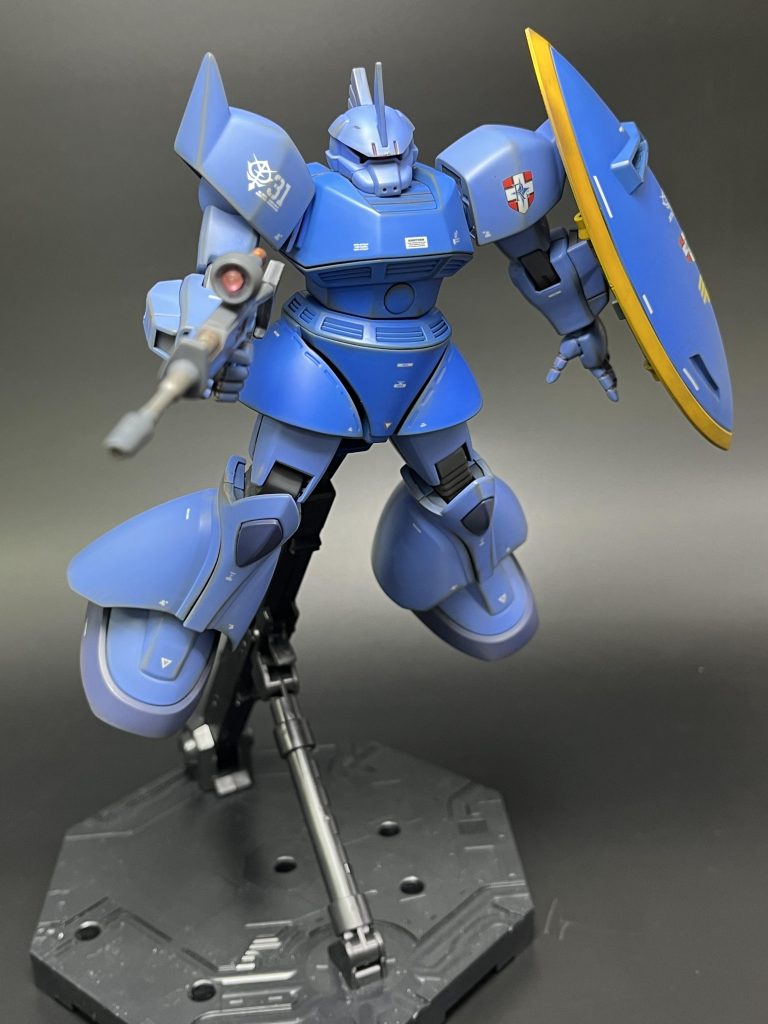 仕上げはガイアのEXセミグロスクリアープレミアムを初めて使ってみました。これはこれで良い仕上がりになったかと思います。