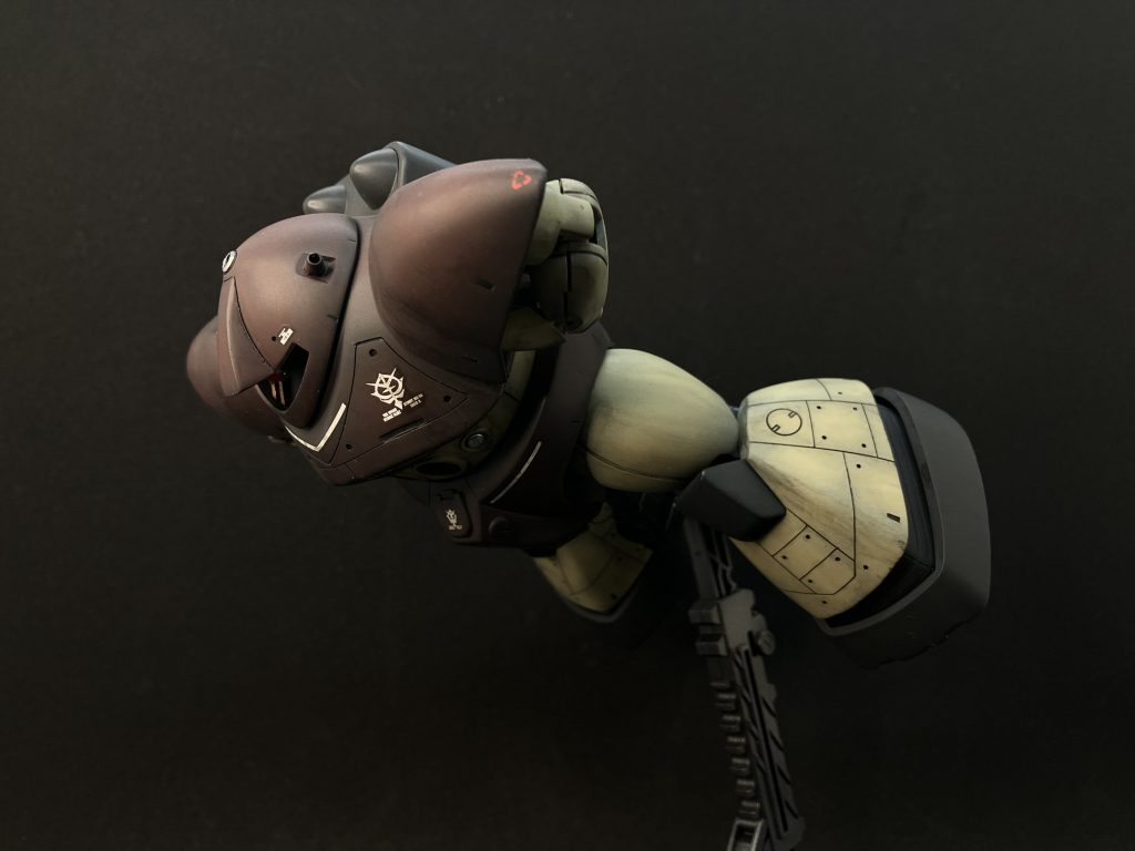 今回は水中移動姿勢です。