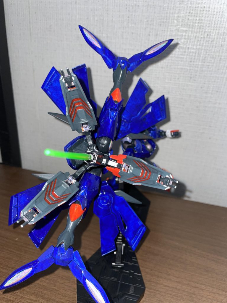 邪神の弓矢。もっとこう、躍動感と言うか、強力な兵器！感を出したかった。撮影の仕方も勉強せねば。