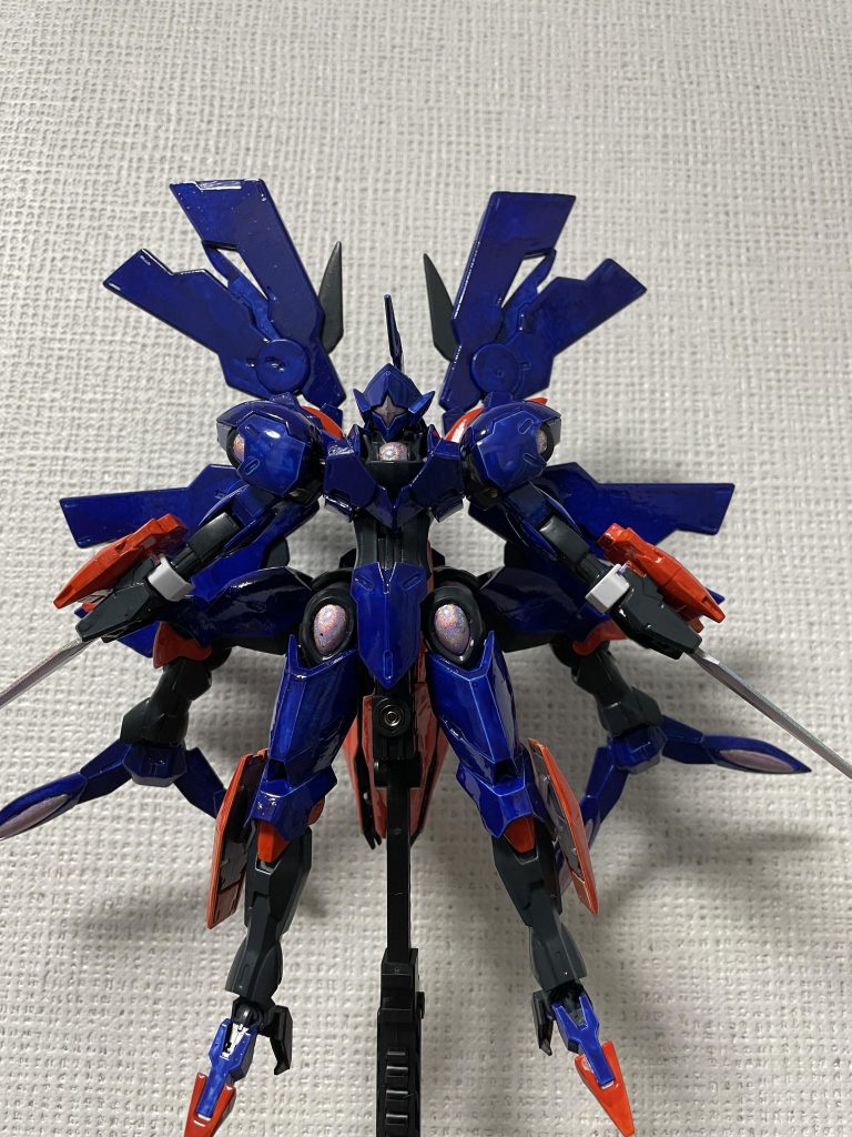 完全体。ホント、透明なエフェクトパーツが作れたらなぁ…