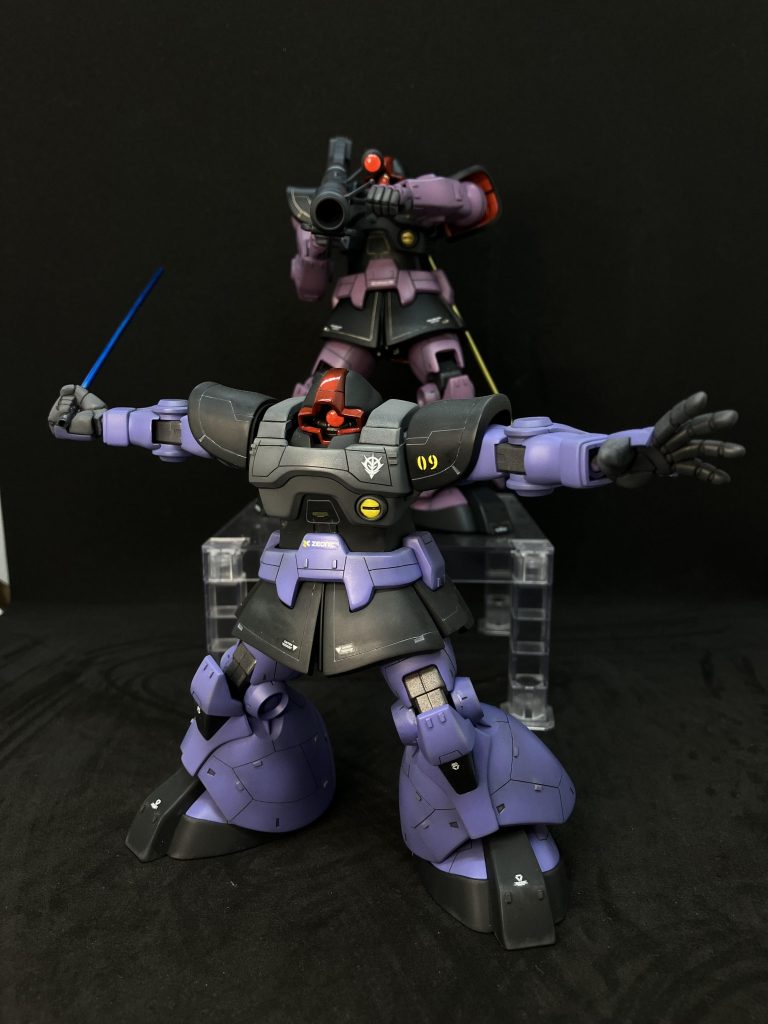 前回、作ったドムとほぼ、同じ様に手を加えました。