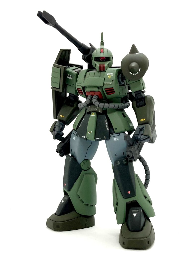 「やった〜！  遂にザクキャノンが発売されたぁ〜！！！！」ってプレミアムバンダイで購入してみたら…    ん😳？？？  て、テストタイプ？？