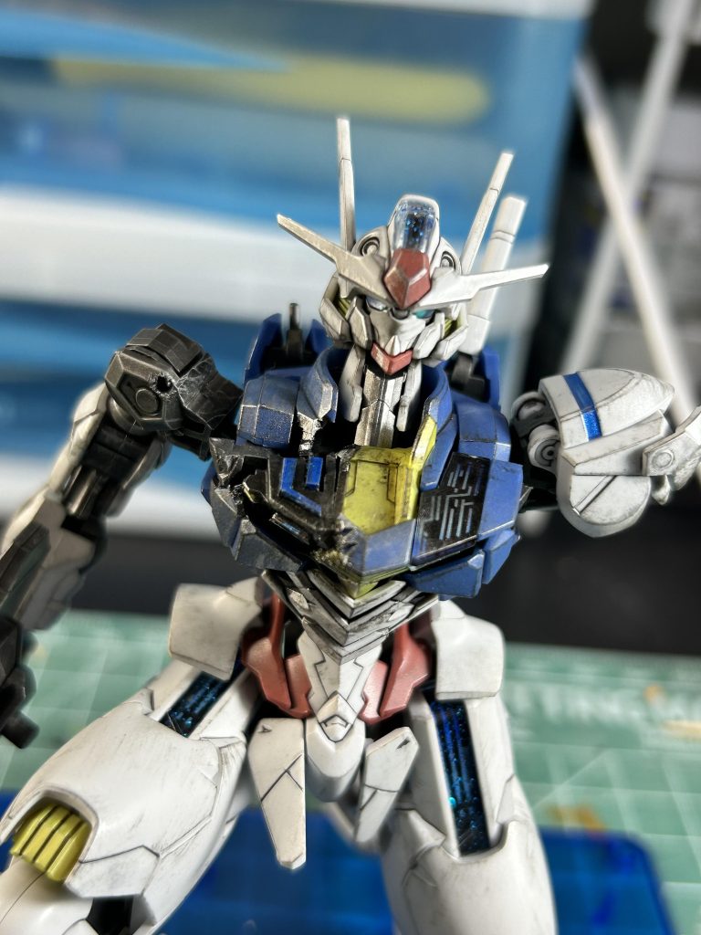 劇中のポーズをできるだけ再現