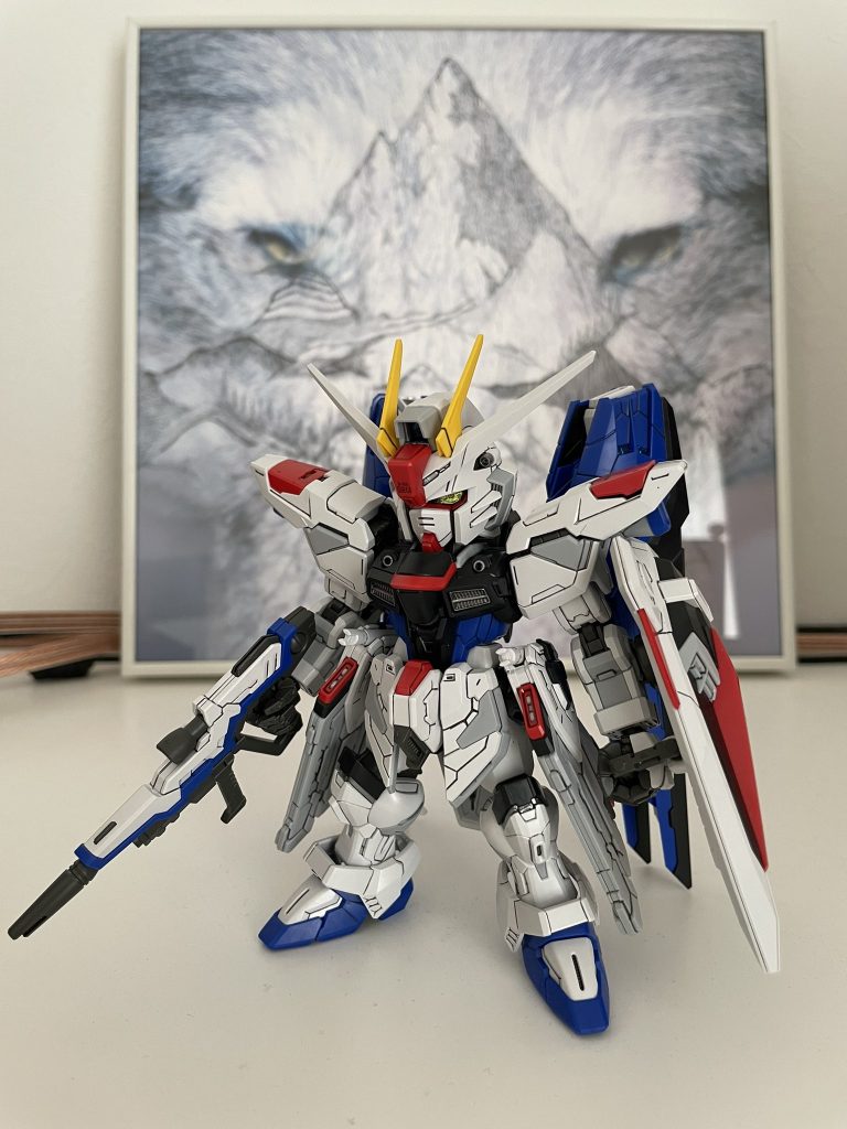 完成したら立たせるだけで満足しちゃいます。これで完璧なのです。