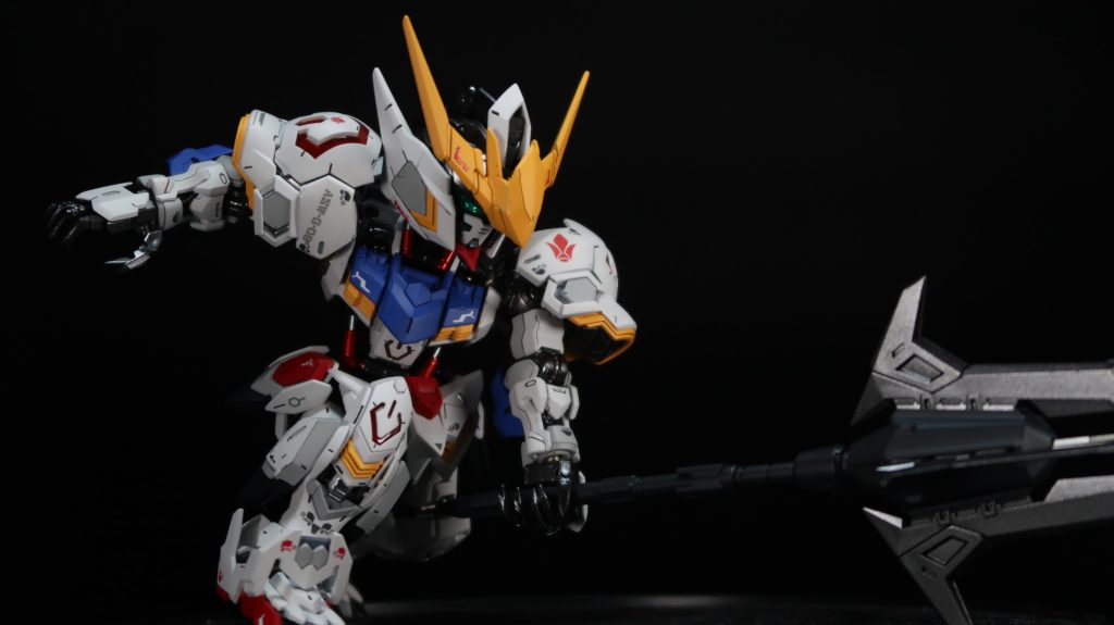 今回は自分の中のバルバトスのイメージカラーをしっかり表現できたと思います