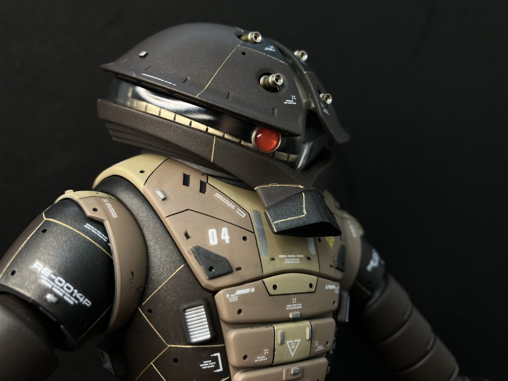 プラ板工作と市販部品ディテールアップしています。