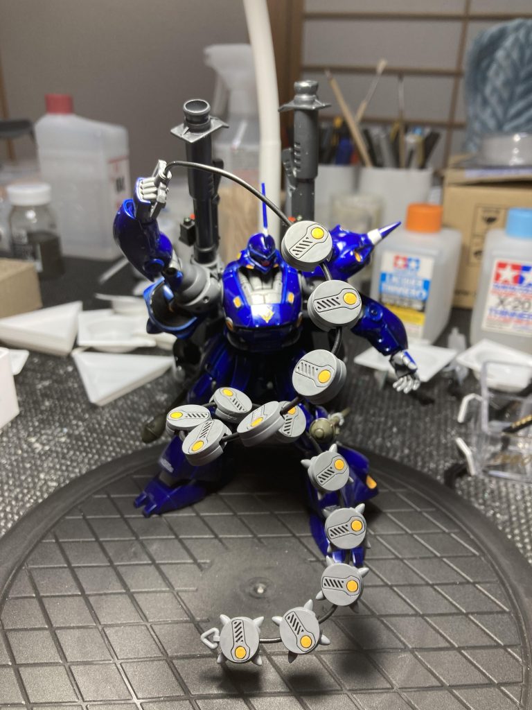 チェーンマイン。部品点数は多いですが、これも良く出来ています。