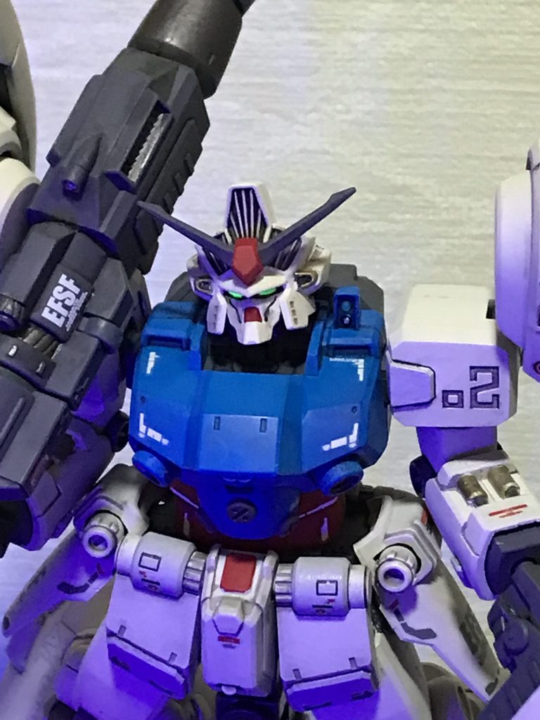 完成当時に撮影7アイコンに使用しているサイサリス!悪顔ですよね~!ツインアイは蓄光塗料なので、電気消したら目だけ光るので笑っちゃいました。