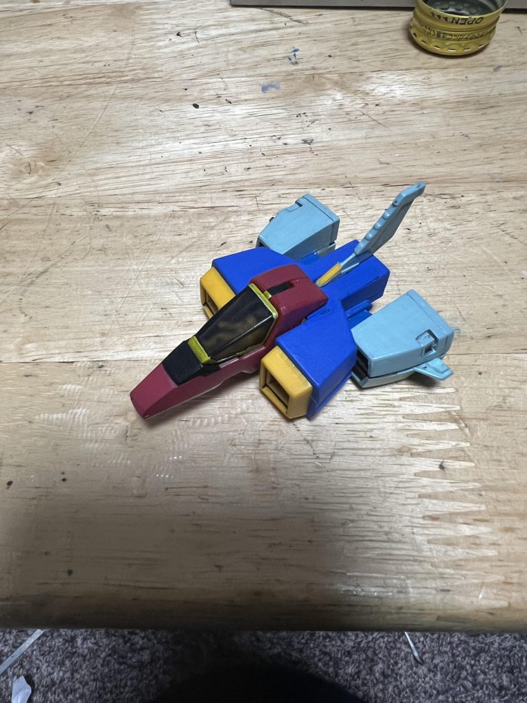 ずんぐりしてて可愛いコアファフイターさん