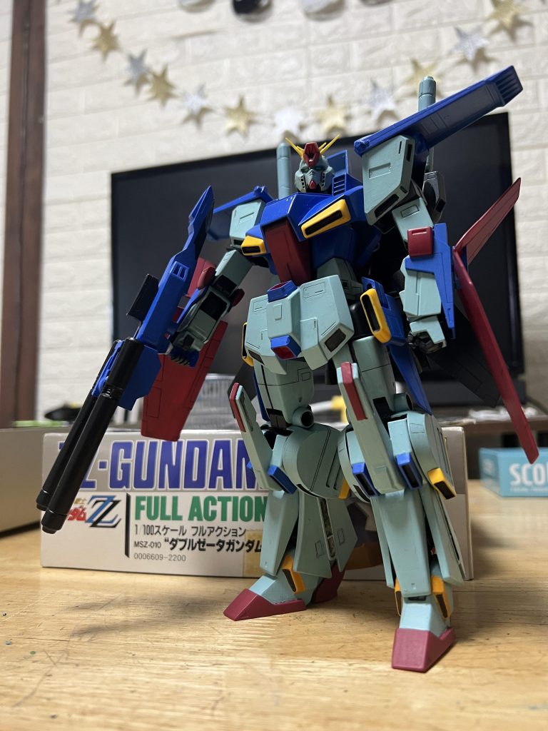 触ると壊れそうなので、アクションポーズはさせません💦変形なんてもってのほか🥶