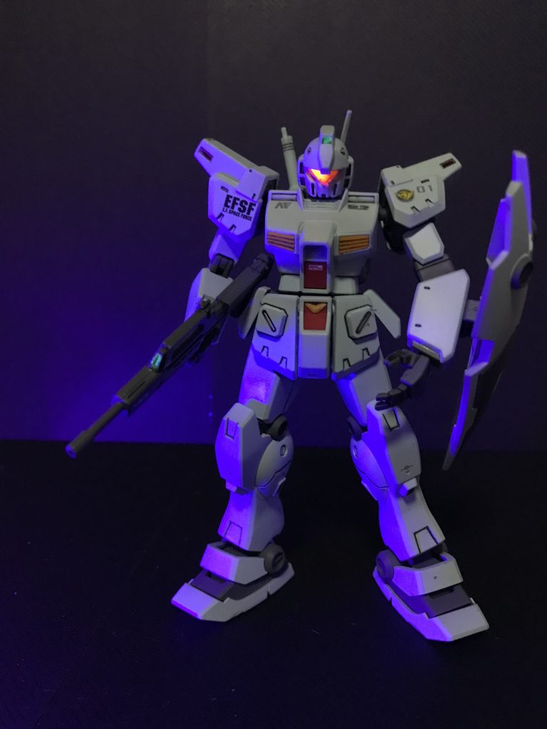 ブラックライト照射1。