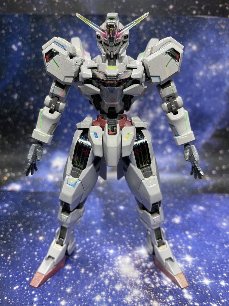 最終話を再現したかったので武装類は作ってません