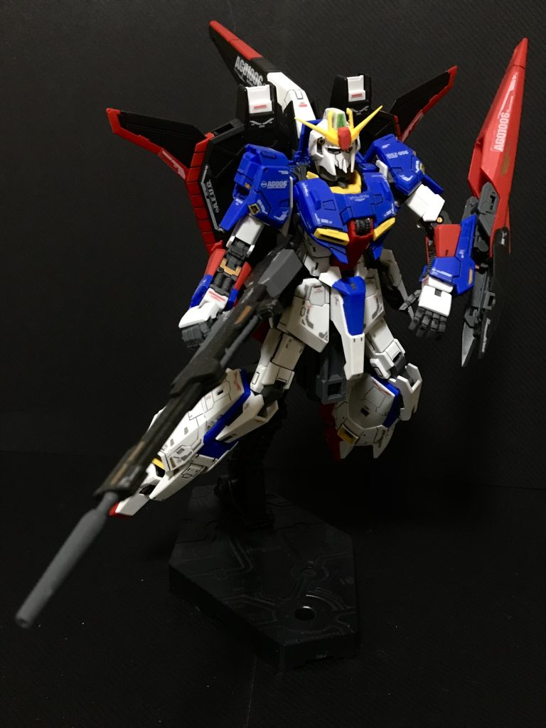 完成当時写真1デカールは付属のものを使用。艶消しトップコート仕上げです。