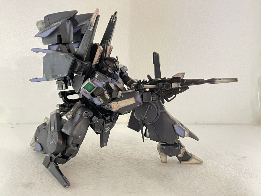 素体、汚し、やっぱり外せない膝立ち狙撃。