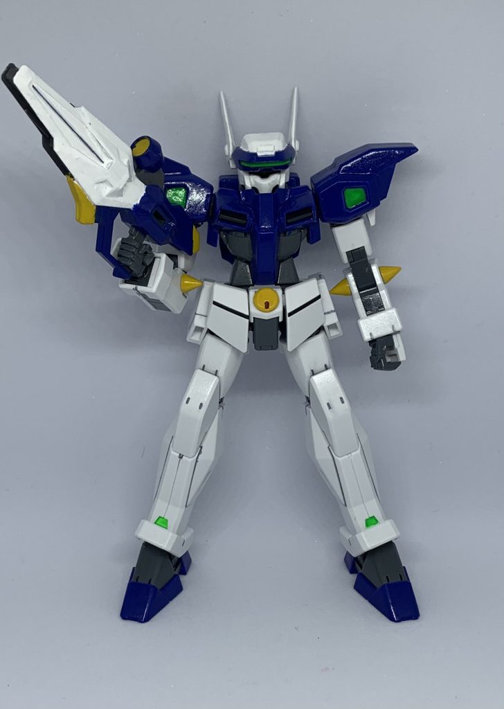 頭部は30MMのカスタマイズヘッド胴体は00ガンダム他はGエグゼス後はMSスパイクやらブキヤのディテールパーツやらを使ってます