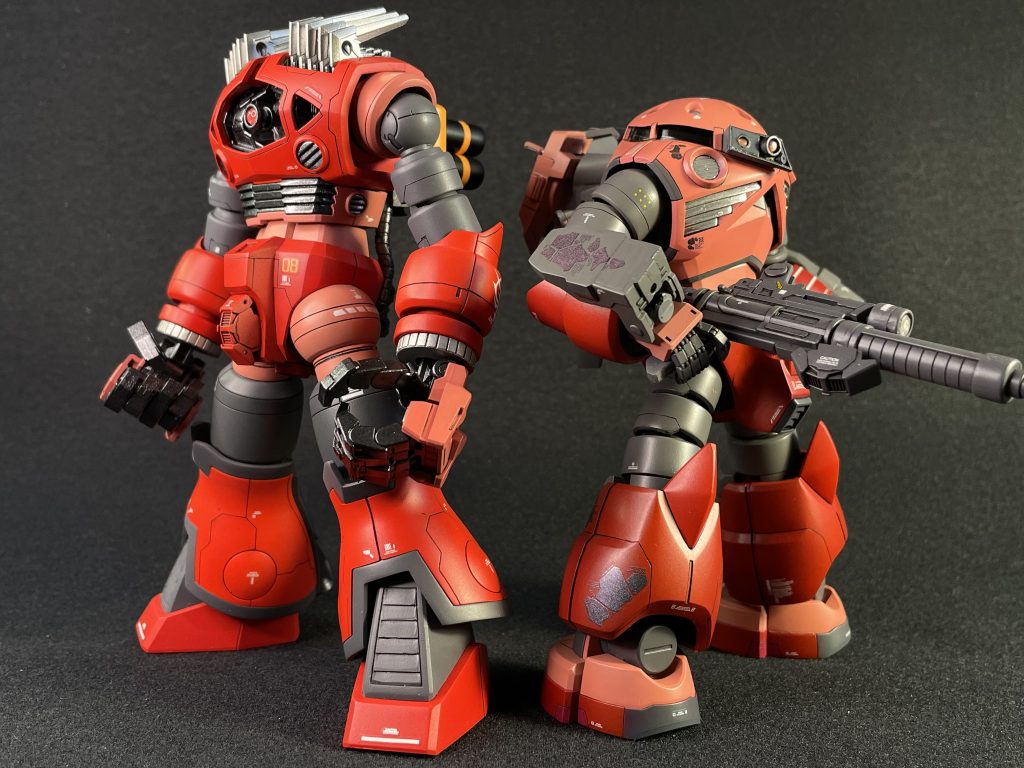 シャア専用水泳部二機目ですなかなか良い並び気持ちいいですね