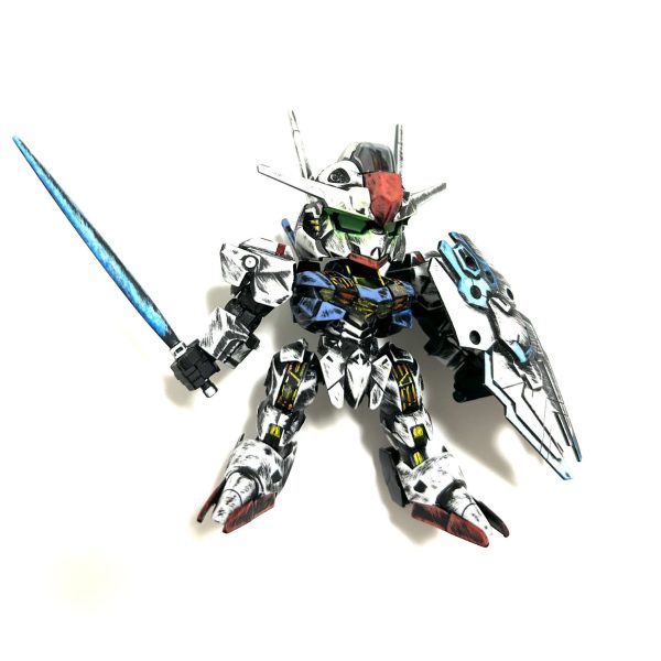 ガンダムエアリアル　イラスト風