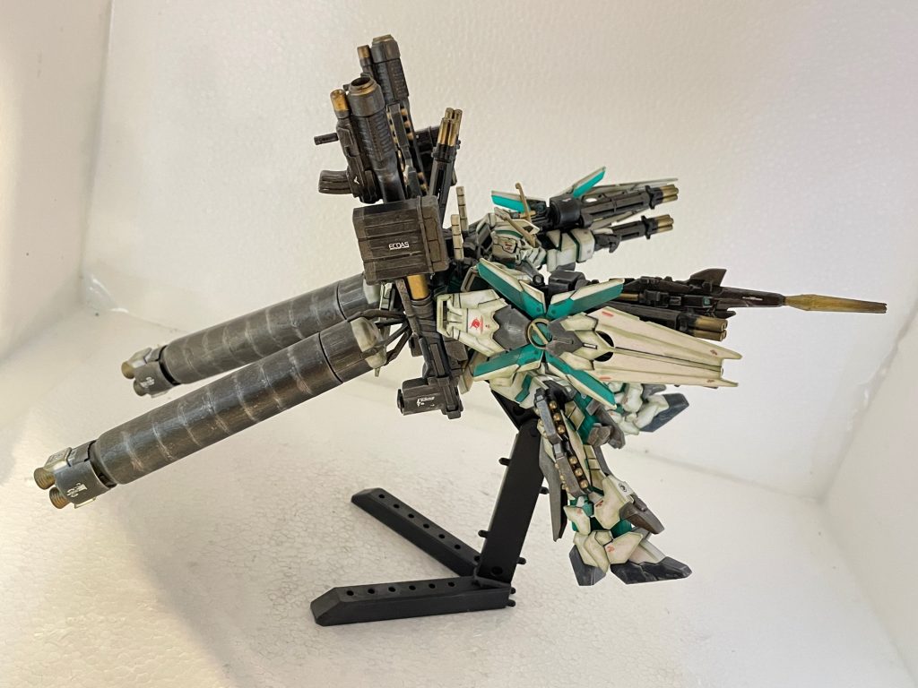 『全弾発射‼️』  的な感じのロマンポーズです。