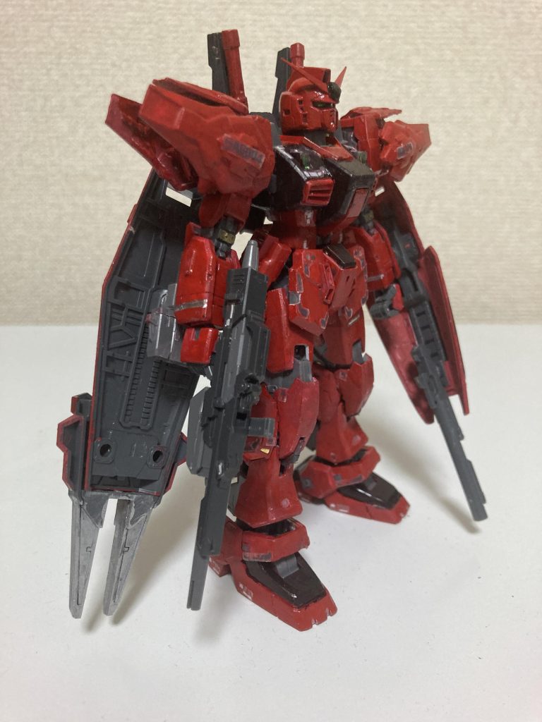ガンダムMK-Ⅱアメイジング(小規模戦闘仕様)–2枚目/制作者：@Nami73911