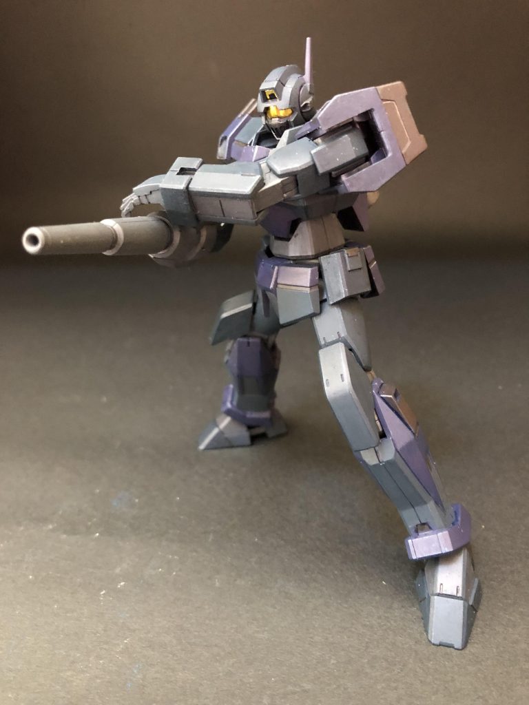腕が銃だったら、やりたくなりますよね。筆塗り・全塗装ガンプラ　２０２３　その６０