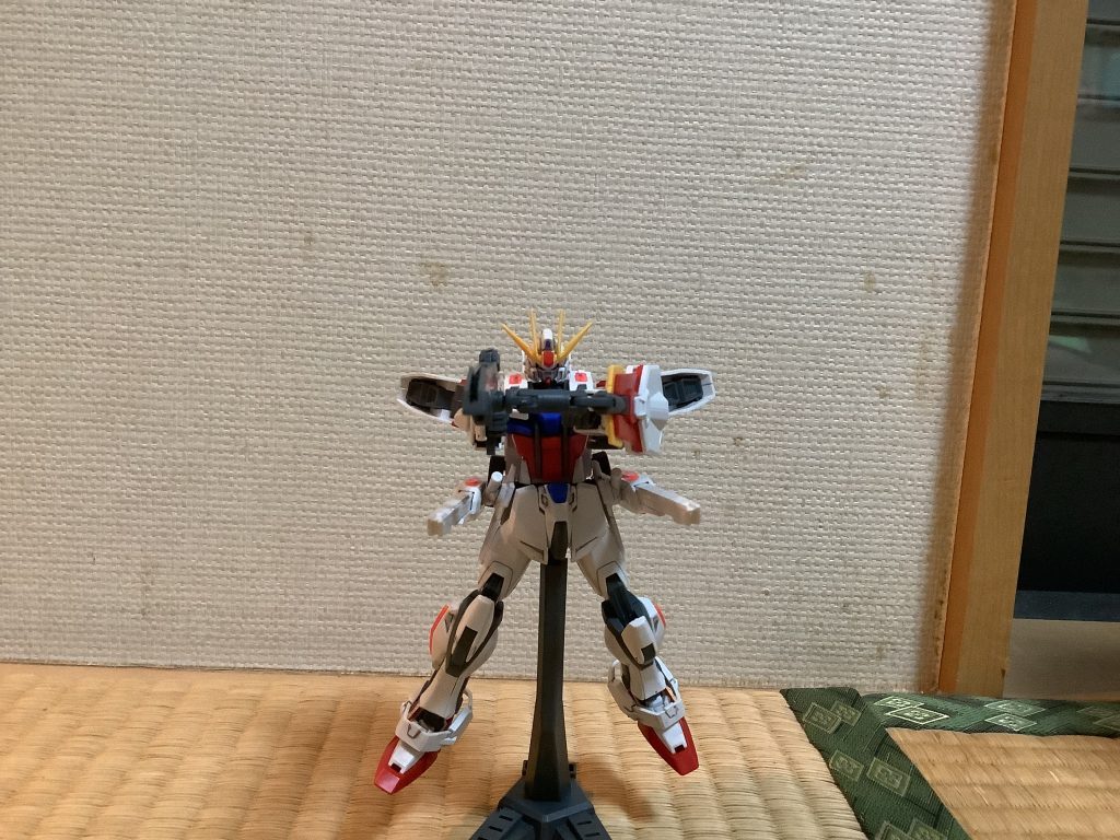 スタービームキャノンを構えたシーン