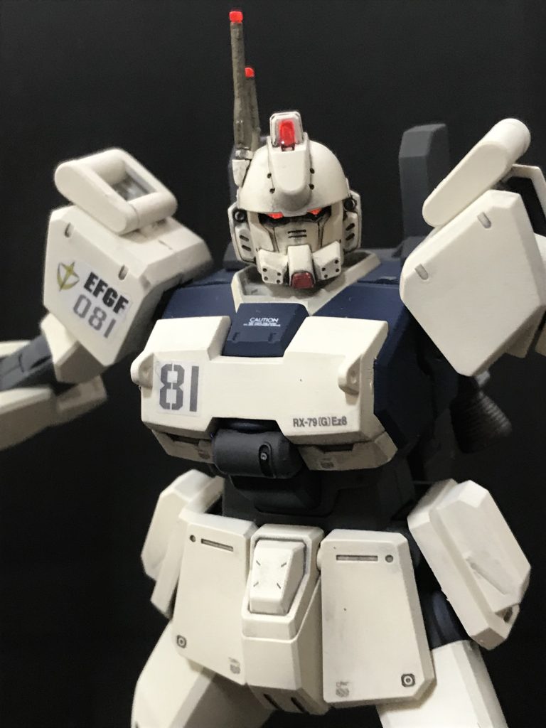 1/144 HGUC RX-79[G]Ez8 陸戦型ガンダムEz8–3枚目/制作者：ta-bou0811