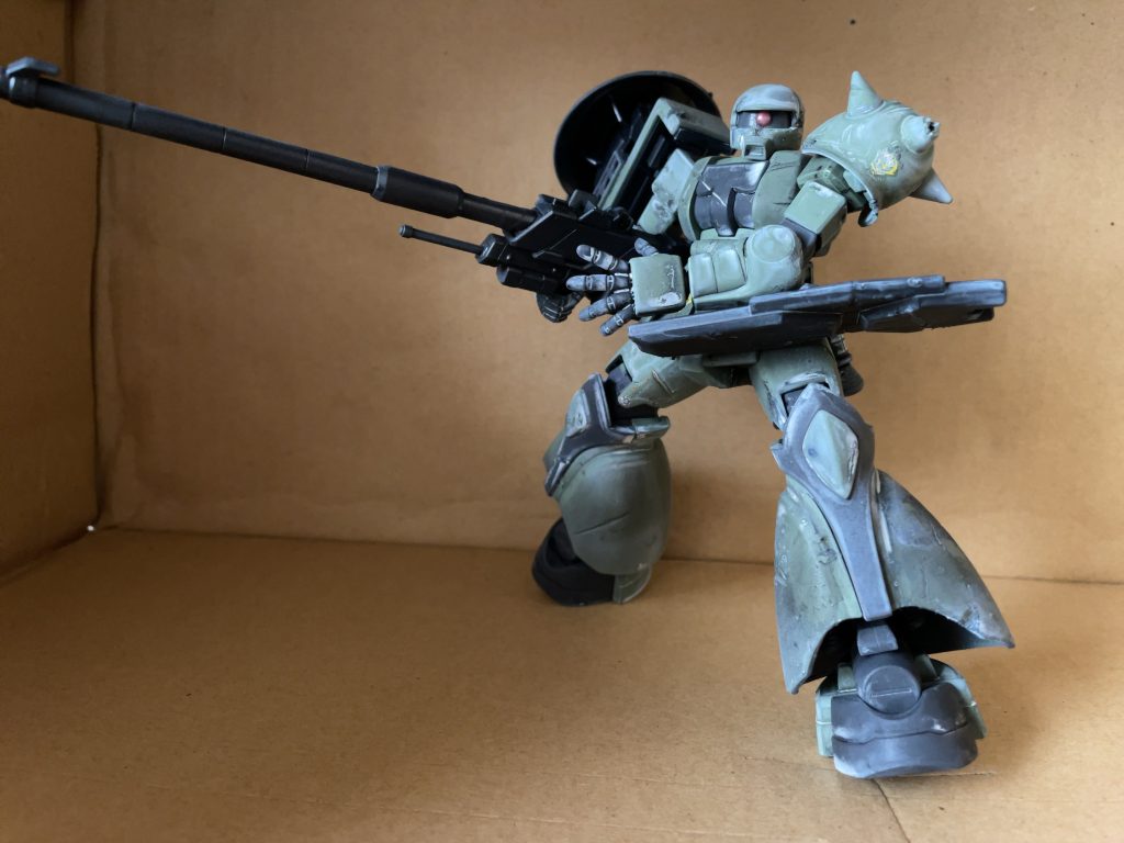MS-06 ZAKUⅡ first aid ver–2枚目/制作者：薩摩模型塗装工務店