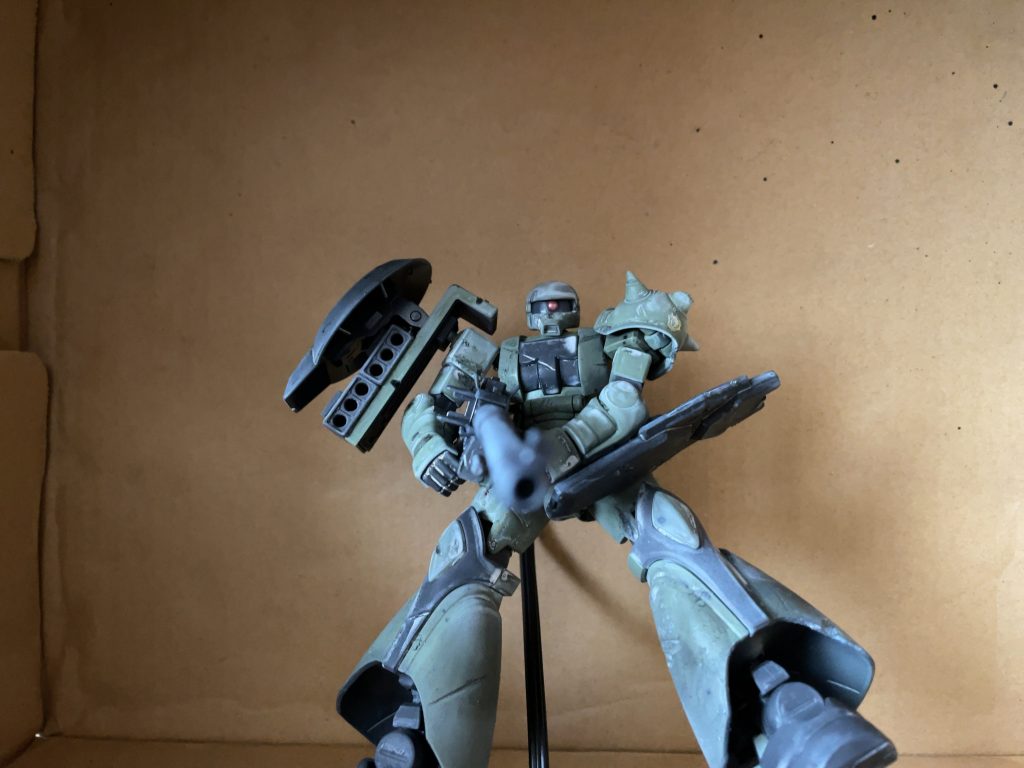 MS-06 ZAKUⅡ first aid ver–5枚目/制作者：薩摩模型塗装工務店