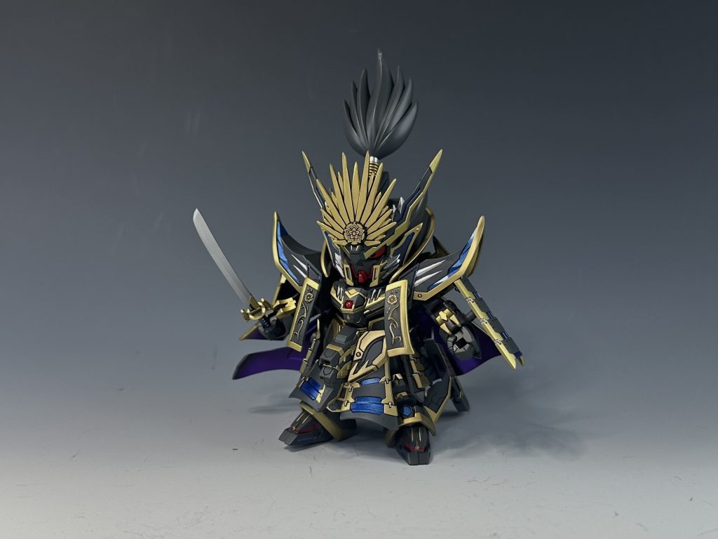 一応ちゃんと刀も塗ってます。