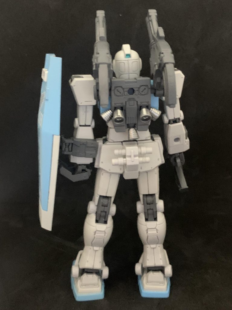 通常はショルダーキャノン1つですが、専用機っぽく(?)2つにしました。
