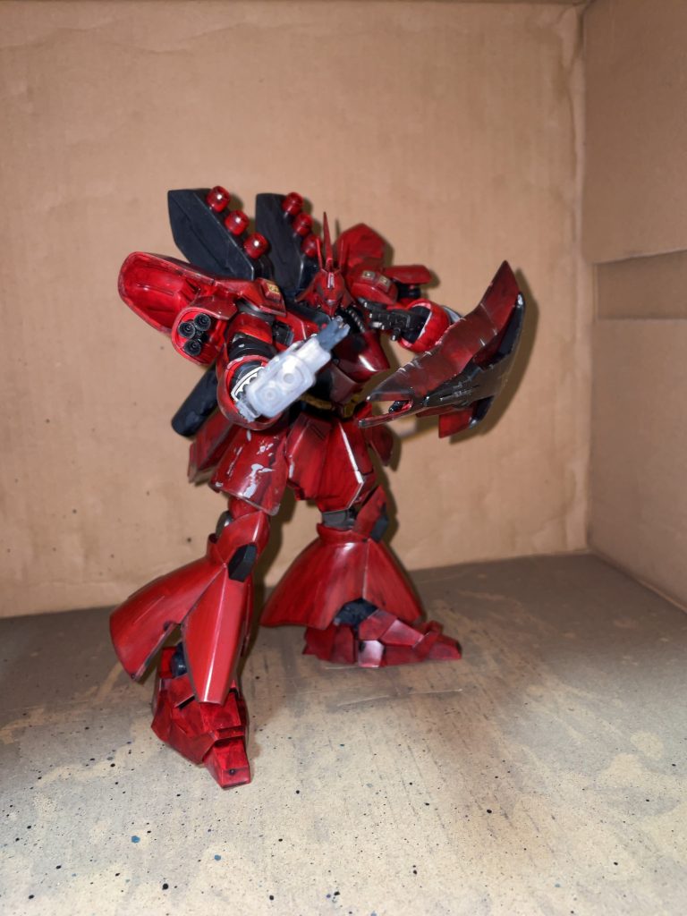 MSN-04 SAZABI–3枚目/制作者：薩摩模型塗装工務店