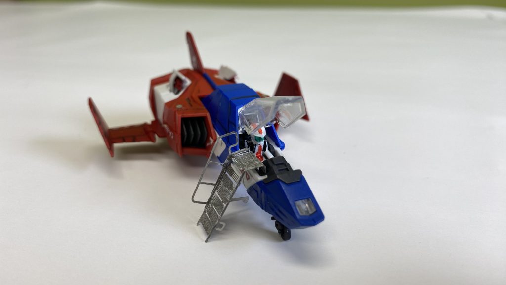 コアファイターも大きいです。