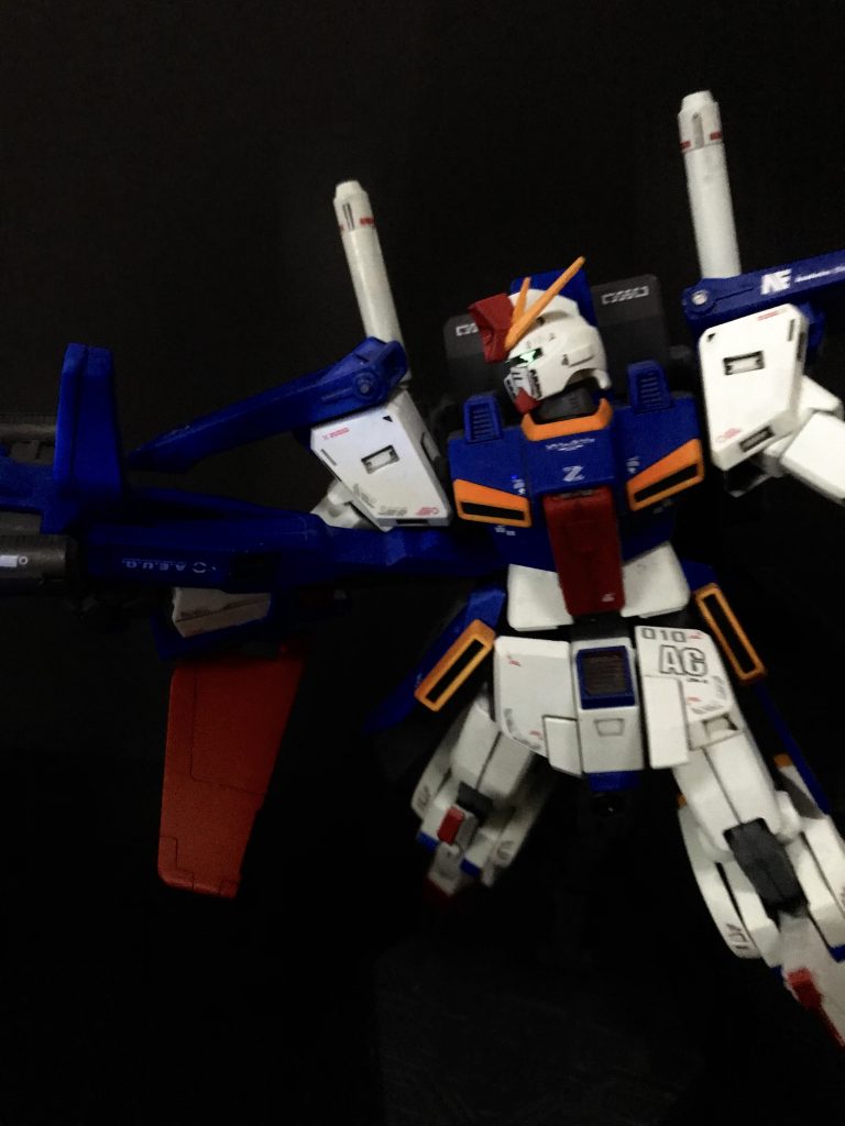 完成当時画像6 アクションベースにて射撃姿勢2