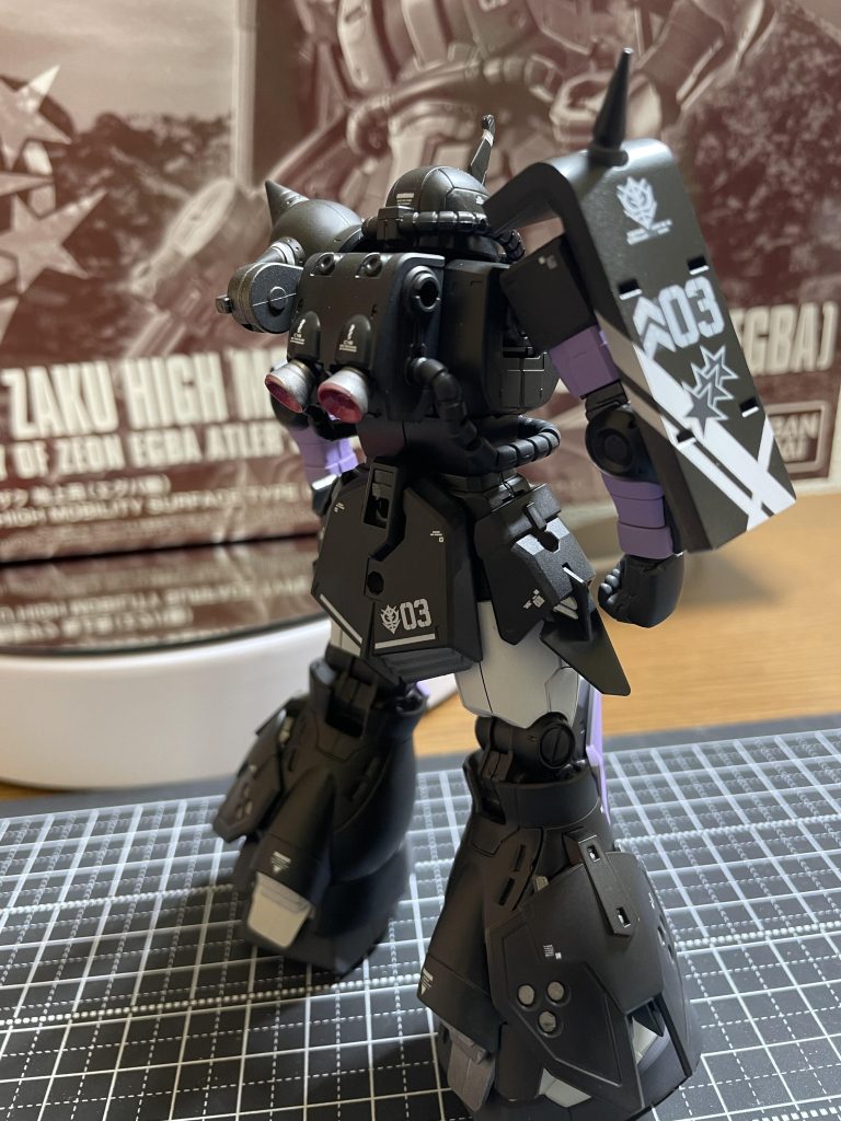 高機動型ザク地上用 黒い三連星仕様–4枚目/制作者：工房たなか