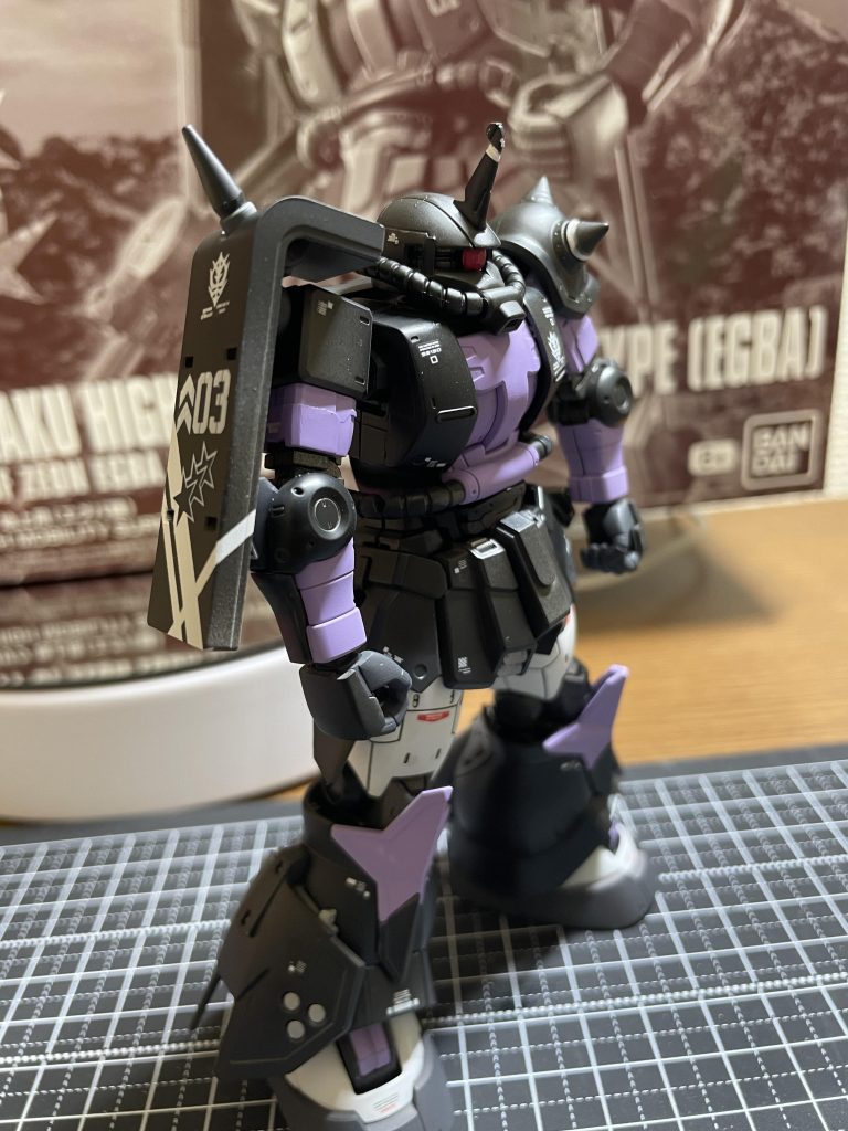 高機動型ザク地上用 黒い三連星仕様–5枚目/制作者：工房たなか