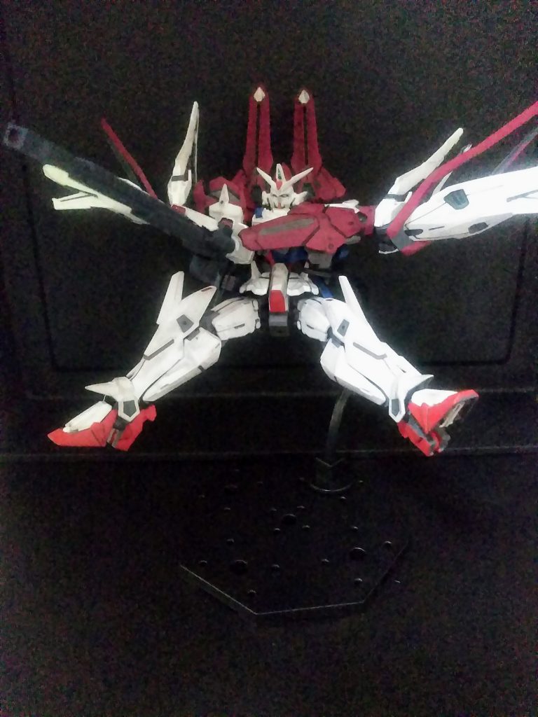 こんな成りをしているとヤッテみたくなっちゃう 「ウイング ゼロ ラストシューティング」の真似っコ😋