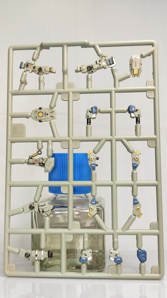 フルアーマーガンダム　ガンダムアーティファクト　ランナー塗装–4枚目/制作者：ちゃこダム